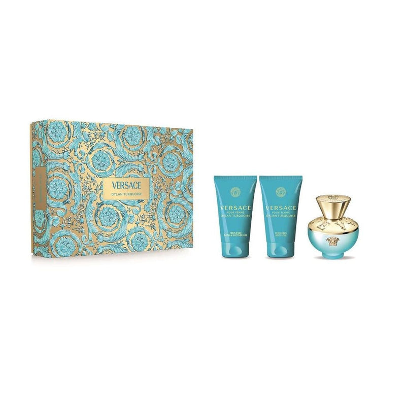 Versace Dylan Turquoise Eau De Toilette Cofanetto Regalo