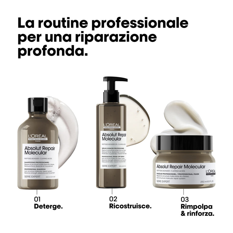 L'Oréal Professionnel Absolut Repair Molecular Maschera Riparatrice 250ml