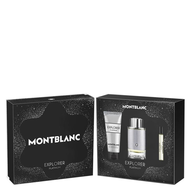 MontBlanc Explorer Platinum Eau De Parfum Cofanetto Regalo
