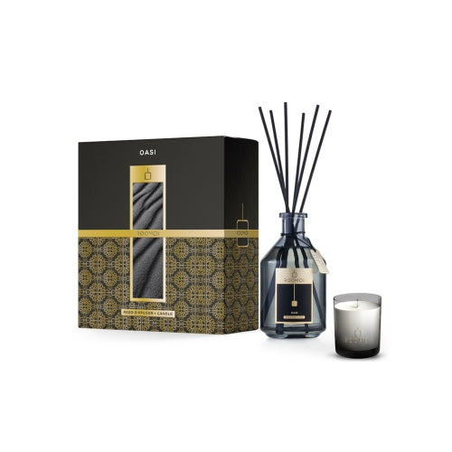 Roomoi Oasi Profumo Per Ambiente + Candela Cofanetto Regalo