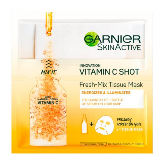 Garnier SkinActive Vitamin C Shot Maschera 33g